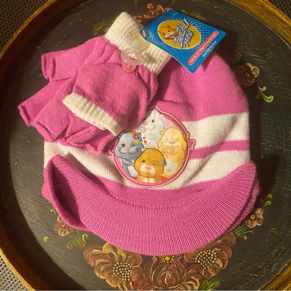 Zhu Zhu Pets Hat & Gloves